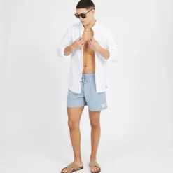 Reebok Herren Yale Badeshorts Grau