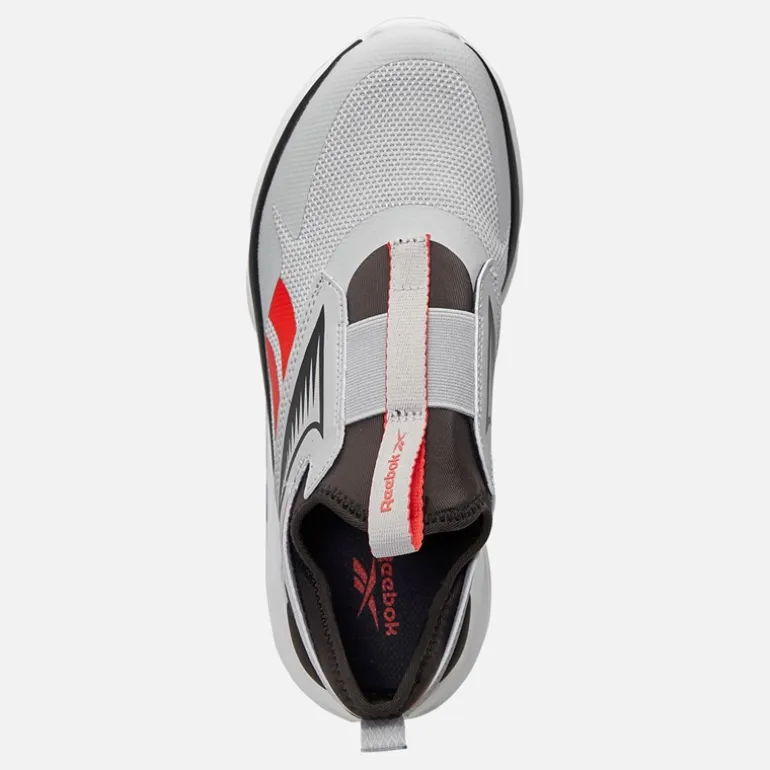 Reebok Junior Junge Lite Spinner Neutrale Laufschuhe Washed Black/Grau/Energy Red