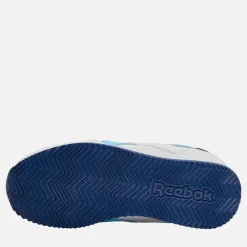 Reebok Junior Junge Royal Classic Jog 3.0 Turnschuhe Weiß/Digitalblue/Batik Blue