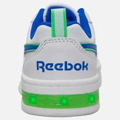 Reebok Junior Junge Royal Prime Step N Flash Trainings Weiß/Optimum Blue/Solar Lime