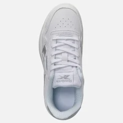 Reebok Junior Mädchen Court Advance Turnschuhe Weiß/Weiss/Silver Metallic