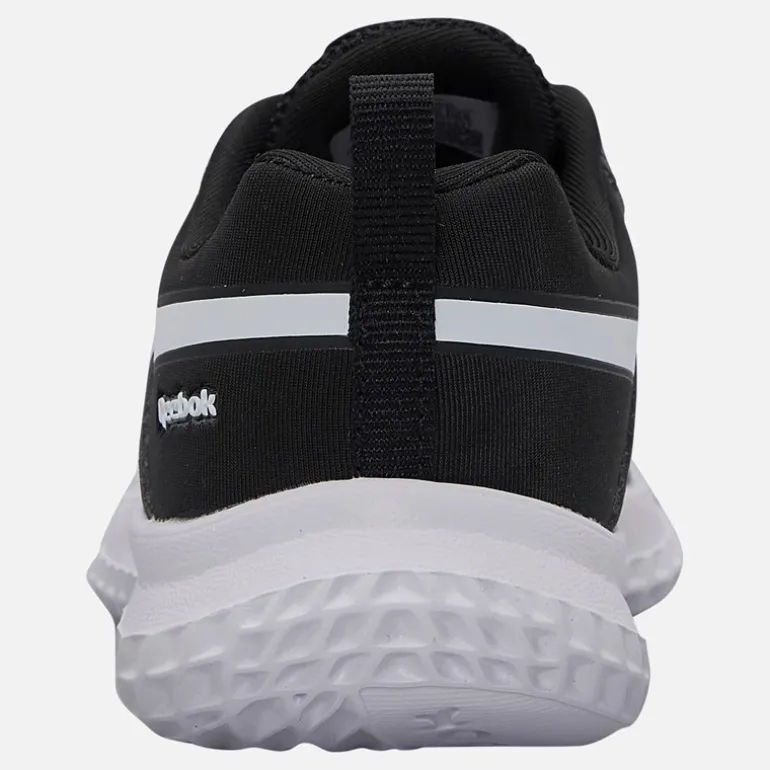 Reebok Kinder Rush Runner 5 Elastische Schnürung Neutrale Laufschuhe Schwarz/Schwarz/Weiß