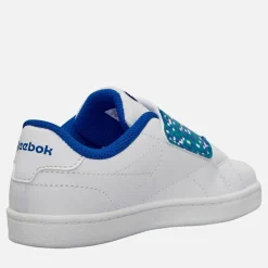 Reebok Kleinkind Gerichtsreinigung Klettverschluss Sneaker Weiß/Vector Blue/Vector Blue
