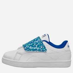 Reebok Kleinkind Gerichtsreinigung Klettverschluss Sneaker Weiß/Vector Blue/Vector Blue