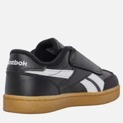 Reebok Kleinkind Smash Edge Klettverschluss Turnschuhe Schwarz/Weiß/Gum