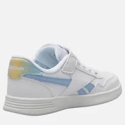 Reebok Mädchen Court Advance Turnschuhe Weiß/Y2K Blue/Bleached Yellow