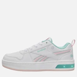 Reebok Mädchen Royal Prime Step N Flash Turnschuhe Weiß/Frosted Berry/Glitch Aqua