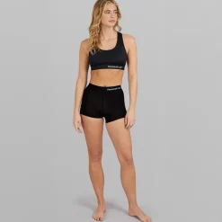 Reebok Performance-Shorts Damen Schwarz