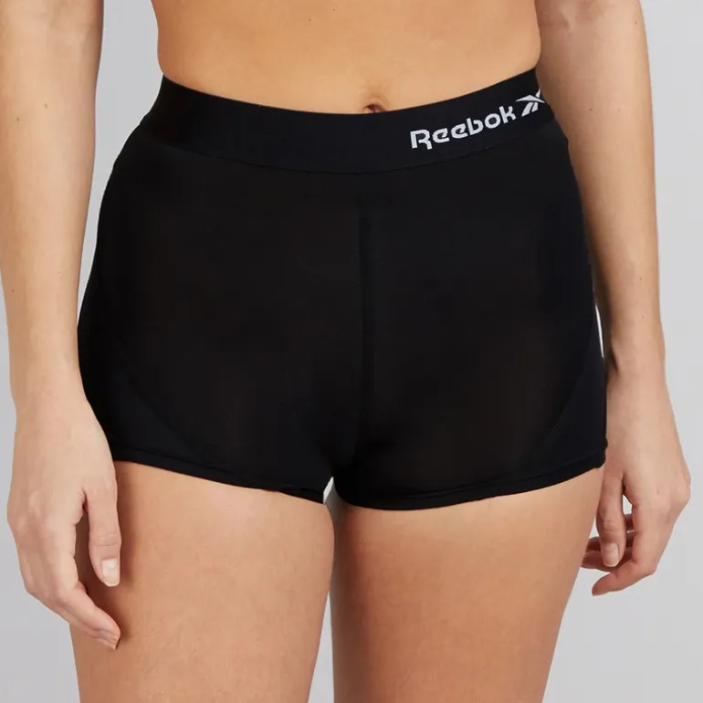 Reebok Performance-Shorts Damen Schwarz
