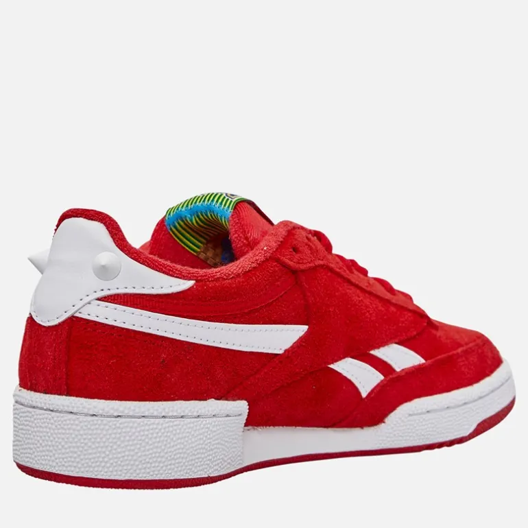 Reebok X Sonic The Hedgehog 3 Club C Revenge 'Knuckles' Turnschuhe Rot/Weiß/Rot