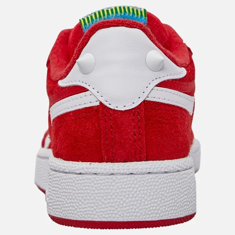 Reebok X Sonic The Hedgehog 3 Club C Revenge 'Knuckles' Turnschuhe Rot/Weiß/Rot