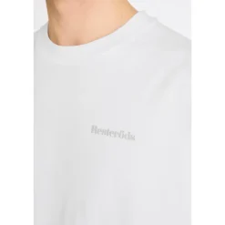 Resteröds Herren Tas Print T Shirt Weiß