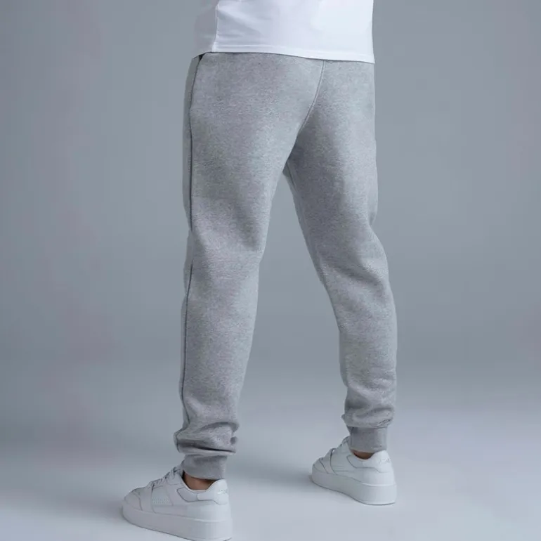 SikSilk Herren Essentials Jogginghose Grey Marl