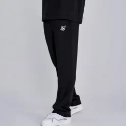 SikSilk Herren Essentials Poly Trainingshose Schwarz