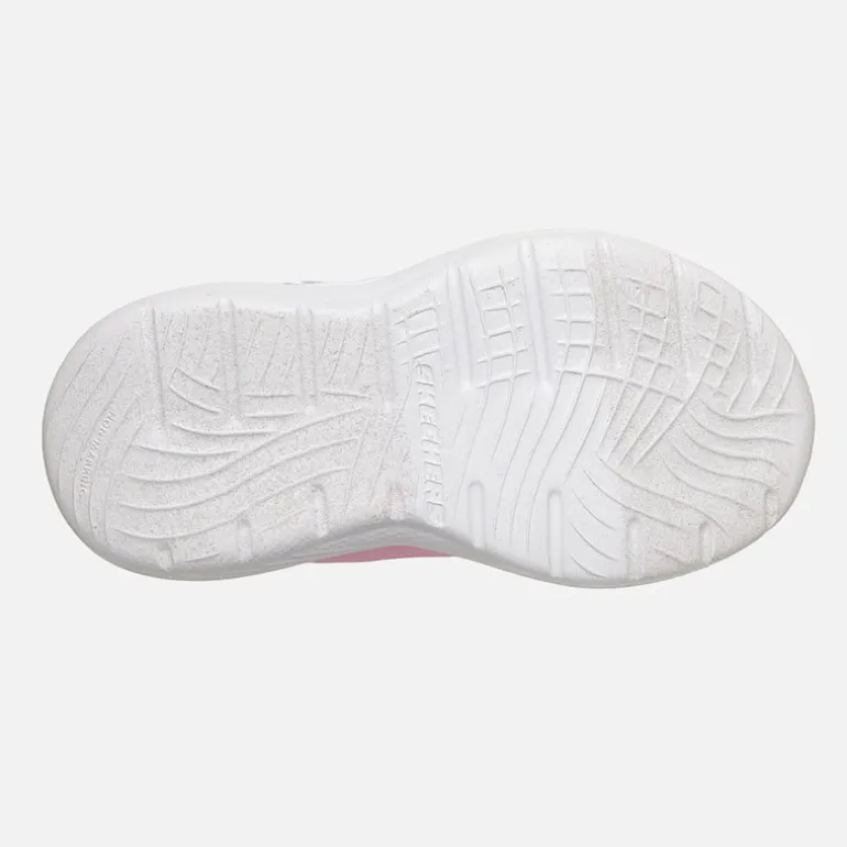 SKECHERS BabyMädchen Dyna Lite Tracing Tracks Sneaker Rosa