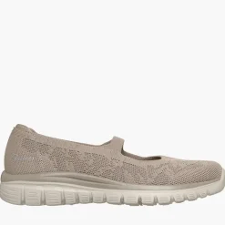 SKECHERS Damen Anmutige Sneakers Natural