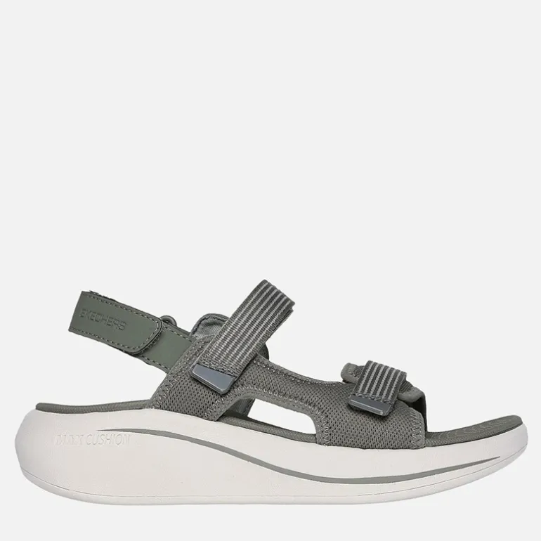 SKECHERS Damen Max Dämpfung Essenzielle Sandalen Olive