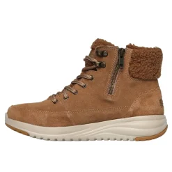SKECHERS Damen Stellar wasserdichte Stiefel unterwegs Braun