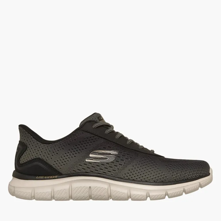 SKECHERS Herren Track Sneaker Olive