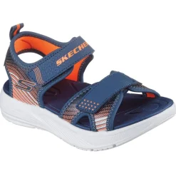 SKECHERS Junge Microspec - Splash Sandalen Marineblau