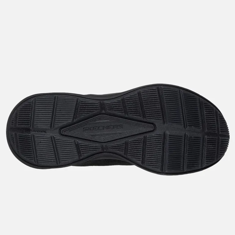 SKECHERS Junge Microspec Tread Sneakers Schwarz