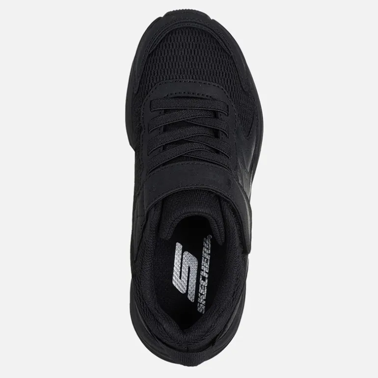 SKECHERS Junge Microspec Tread Sneakers Schwarz