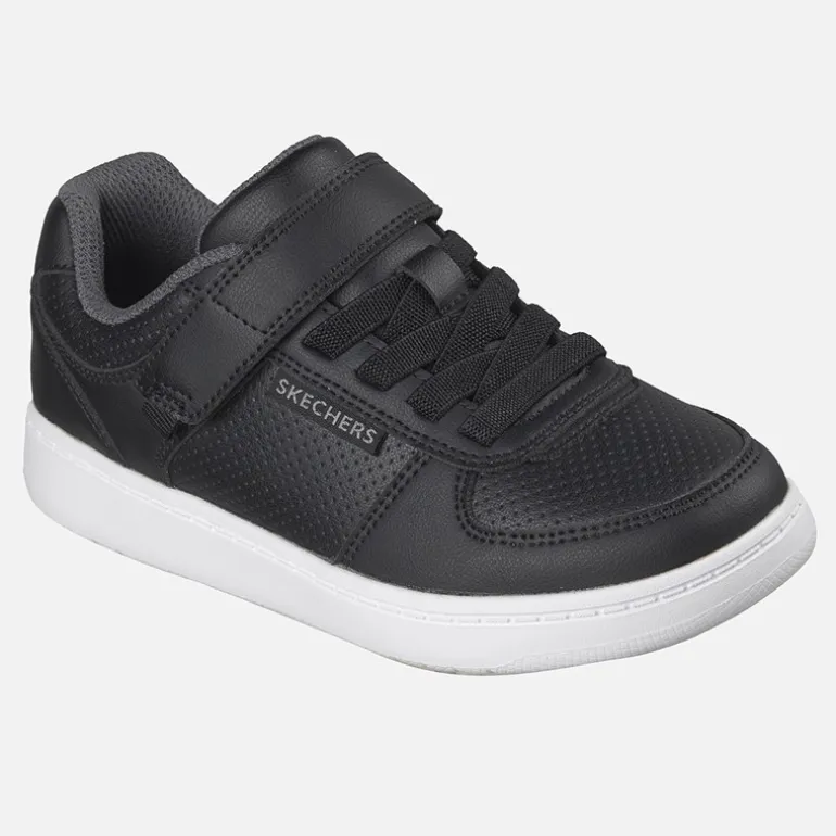 SKECHERS Junge Quick Street Lite Sneaker Schwarz