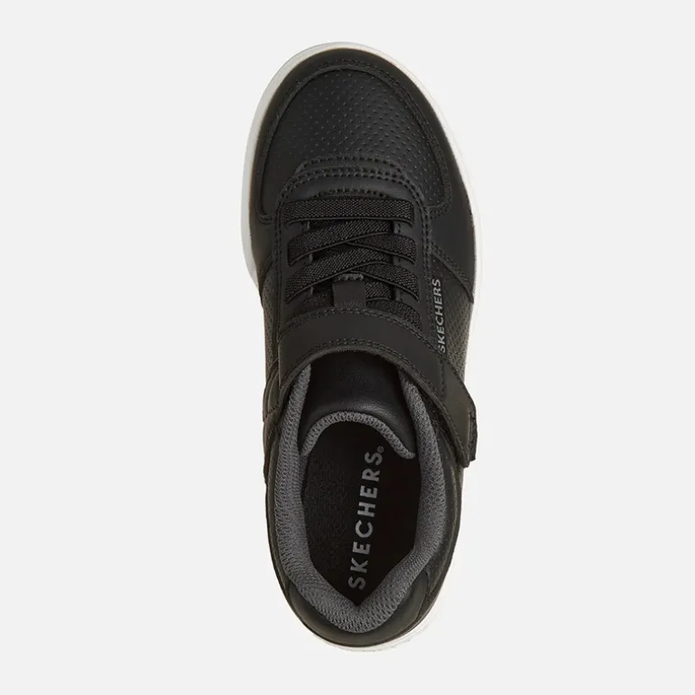 SKECHERS Junge Quick Street Lite Sneaker Schwarz