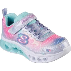 SKECHERS Mädchen Flutter Herz Lichter Simply Love Turnschuhe Lila