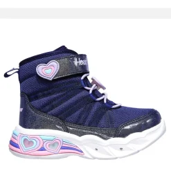 SKECHERS Mädchen lieben es zu glänzen Sweetheart leichte Stiefel Navy Lavender