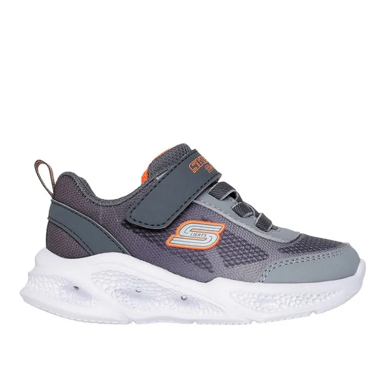 SKECHERS SPORT SKECHERS Baby Junge Meteor - Lights Krendox Turnschuhe Grau