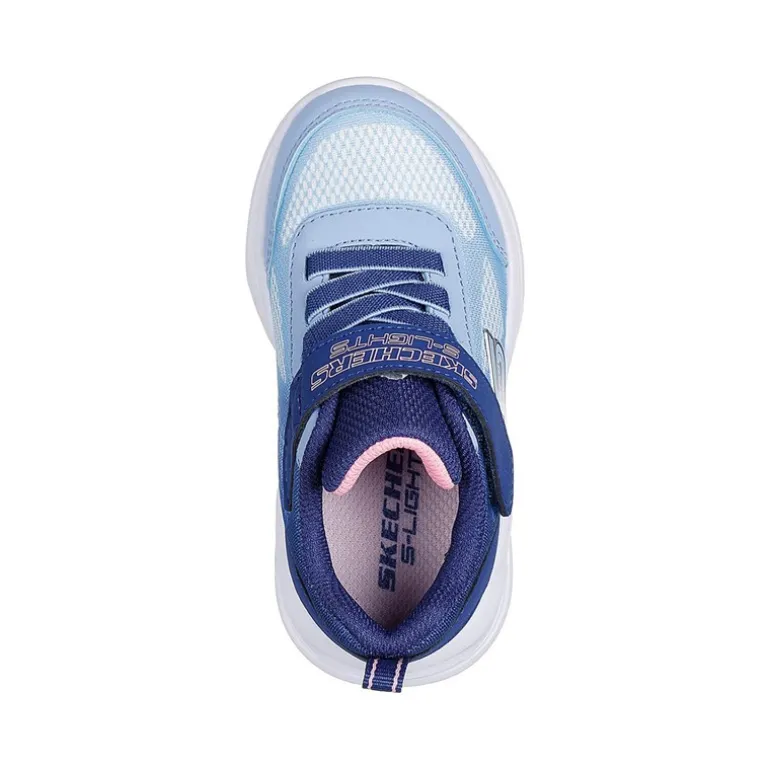 SKECHERS SPORT SKECHERS Baby Mädchen Sola Glow Ombre Deluxe Turnschuhe Marineblau