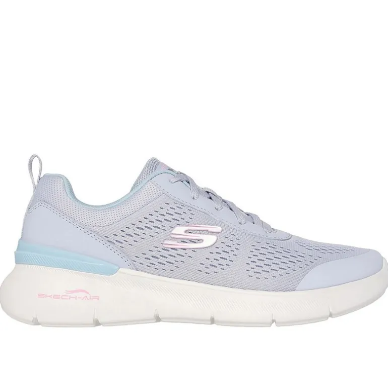 SKECHERS SPORT SKECHERS Damen Skech-Air Dynamight 2.0 New Heights Sneaker Blau