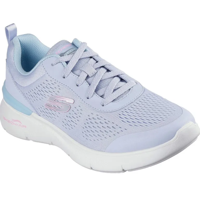 SKECHERS SPORT SKECHERS Damen Skech-Air Dynamight 2.0 New Heights Sneaker Blau