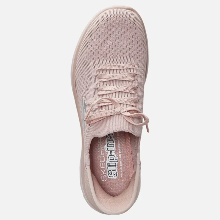 SKECHERS SPORT SKECHERS Damen Summits Slip Ins Neue Tages Sneaker Rosa