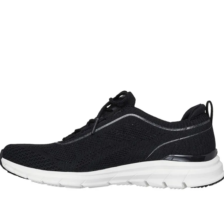 SKECHERS SPORT SKECHERS Damen Pure Flex Midnight Star Turnschuhe Schwarz