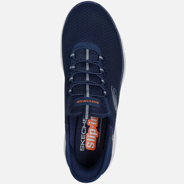 SKECHERS SPORT SKECHERS Herren Summits High Range Slip In Sneaker Dunkelblau