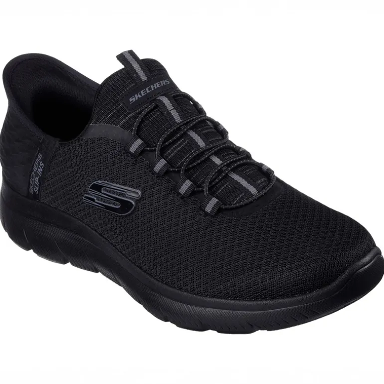 SKECHERS SPORT SKECHERS Herren Summit Slip-Ins High Range Sneakers Schwarz