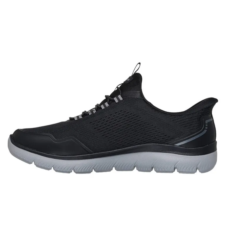 SKECHERS SPORT SKECHERS Herren Summits Slip In Turnschuhe Schwarz