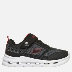 SKECHERS SPORT SKECHERS Junge Glide Step Lichter Turnschuhe Schwarz