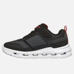 SKECHERS SPORT SKECHERS Junge Glide Step Lichter Turnschuhe Schwarz