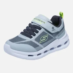 SKECHERS SPORT SKECHERS Junge Glide Step Lichter Turnschuhe Gray