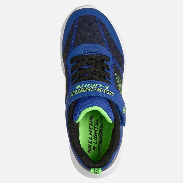 SKECHERS SPORT SKECHERS Junge Glide Step Lichter Turnschuhe Blau