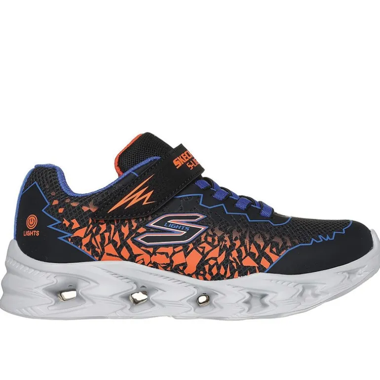 SKECHERS SPORT SKECHERS Junior Junge S Lichter Vortex 2.0 Zorento Turnschuhe Schwarz