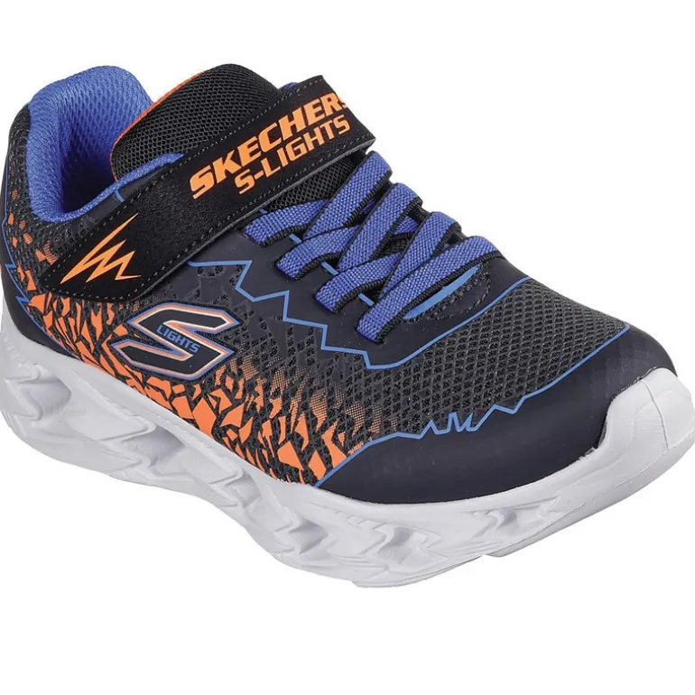 SKECHERS SPORT SKECHERS Junior Junge S Lichter Vortex 2.0 Zorento Turnschuhe Schwarz