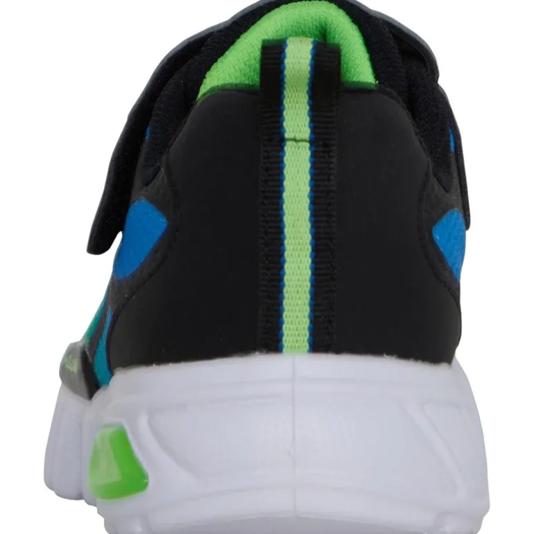 SKECHERS SPORT SKECHERS Junior S Lights Flex Glow - Dezlo Turnschuhe Blau/Schwarz/Lime