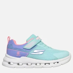 SKECHERS SPORT SKECHERS Mädchen Glide Step Lichter Turnschuhe Blau