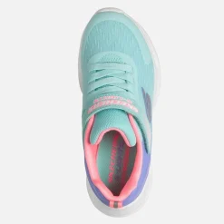 SKECHERS SPORT SKECHERS Mädchen Glide Step Lichter Turnschuhe Blau