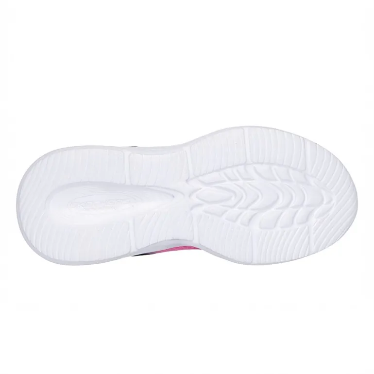 SKECHERS SPORT SKECHERS Mädchen Sola Glow Ombre Deluxe Turnschuhe Schwarz