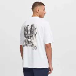 Solid Herren Bilop T Shirt Weiß